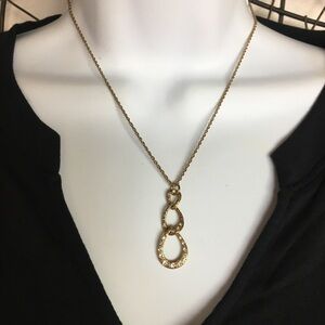 Dainty layer Vintage Avon gold necklace